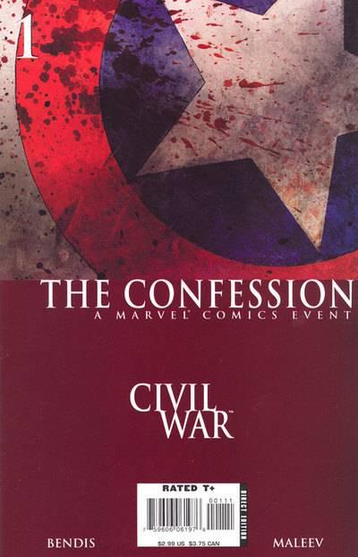 Civil War: The Confession #1 cover