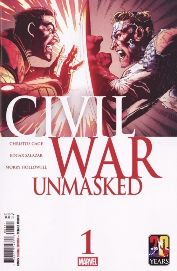 Civil War: Unmasked cover — © Marvel