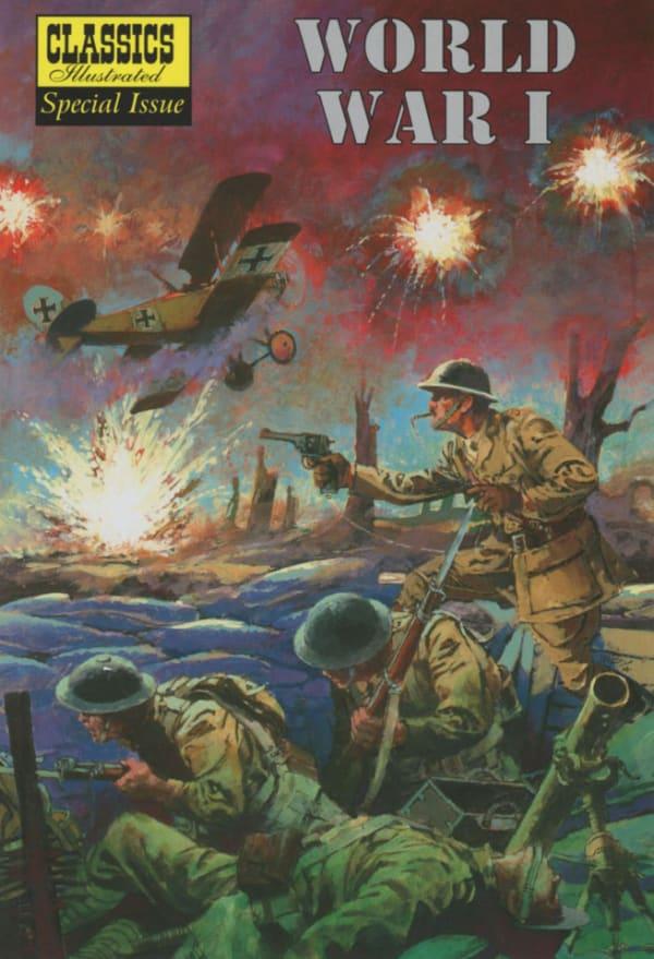 Classics Illustrated: World War I cover — © Classic Comic Store