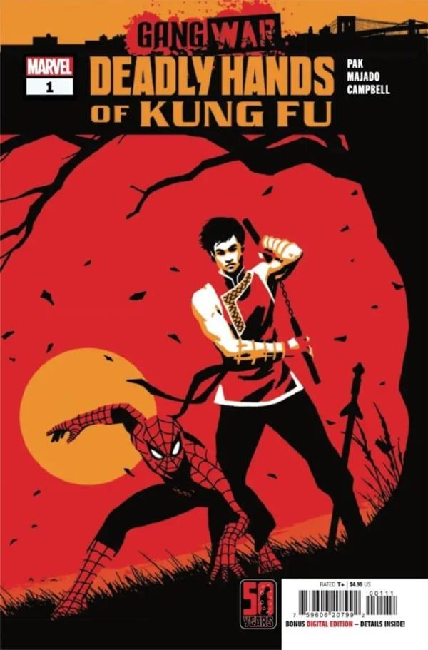 Deadly Hands of Kung Fu: Gang War cover — © Marvel