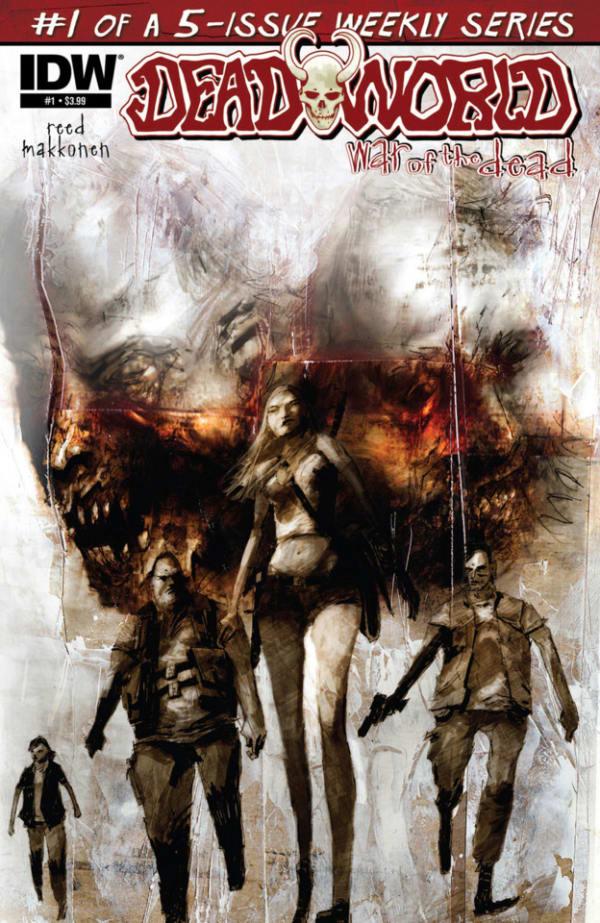 Deadworld: War of the Dead cover — © IDW Publishing
