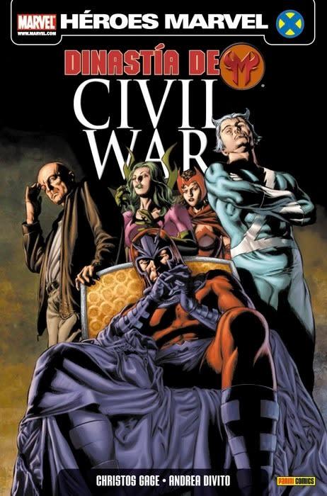 Dinastía de M: Civil War cover — © Panini España