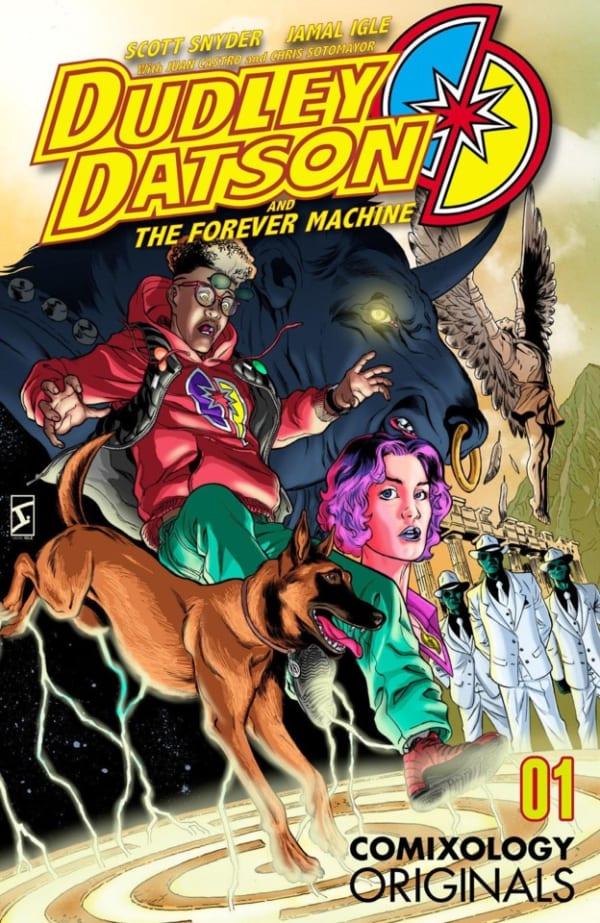 Dudley Datson and the Forever Machine cover — © Best Jackett Press