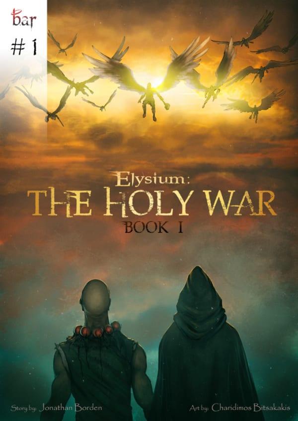 Elysium: The Holy War cover — © B.A.R. Publishing