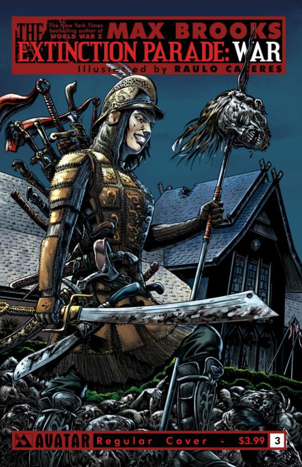 Extinction Parade: War #3 cover