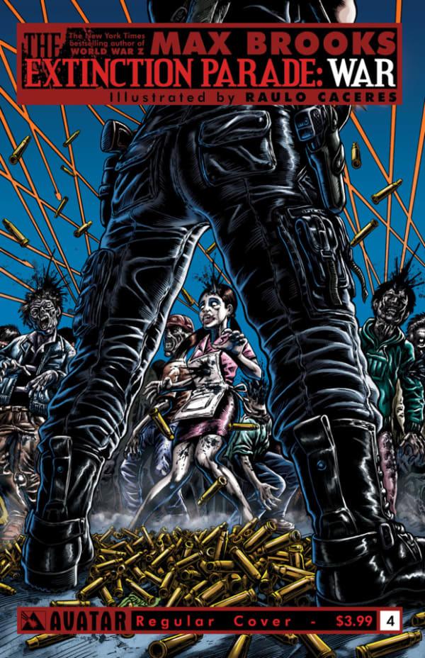 Extinction Parade: War #4 cover
