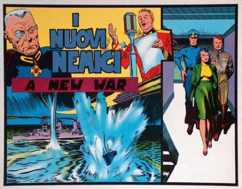 Flash Gordon: A New War cover — © Club Anni Trenta