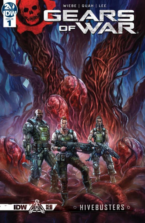 Gears of War: Hivebusters cover — © IDW Publishing