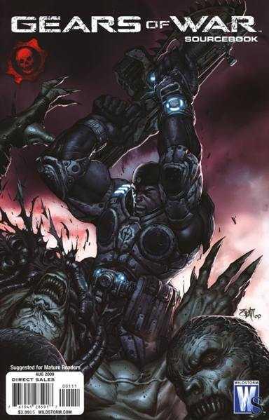 Gears of War: Sourcebook cover — © DC Comics