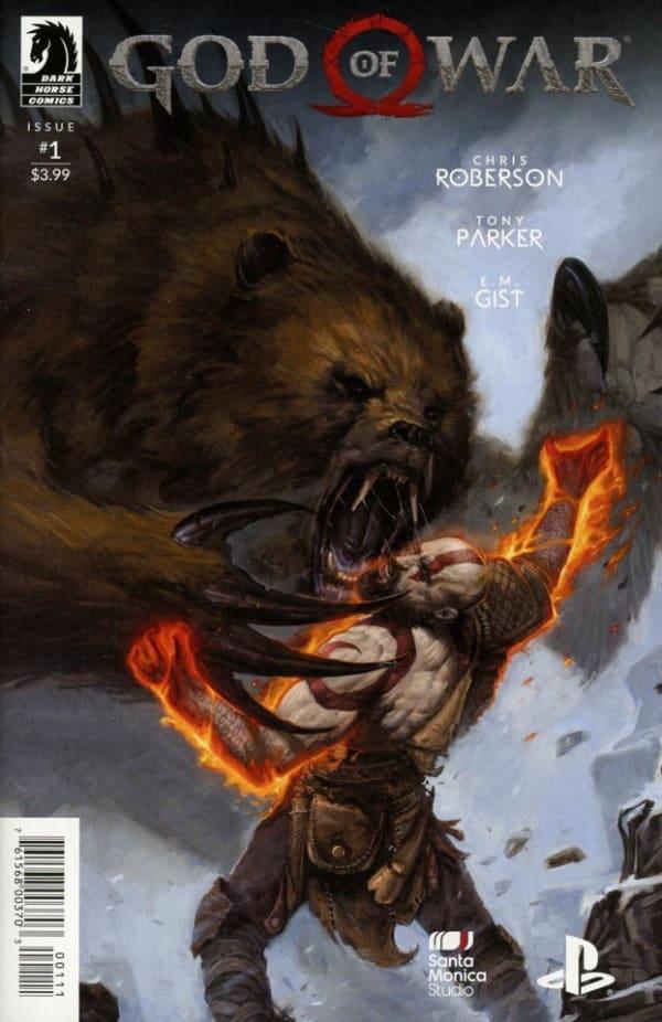 God of War cover — © Dark Horse Comics