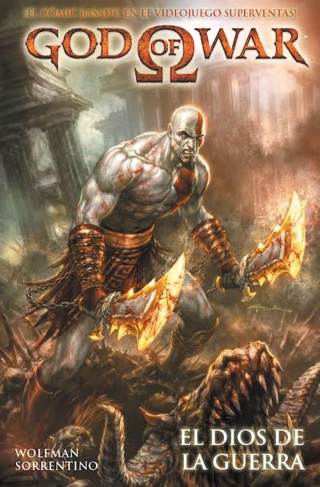 God of War: El dios de la guerra cover — © Panini España