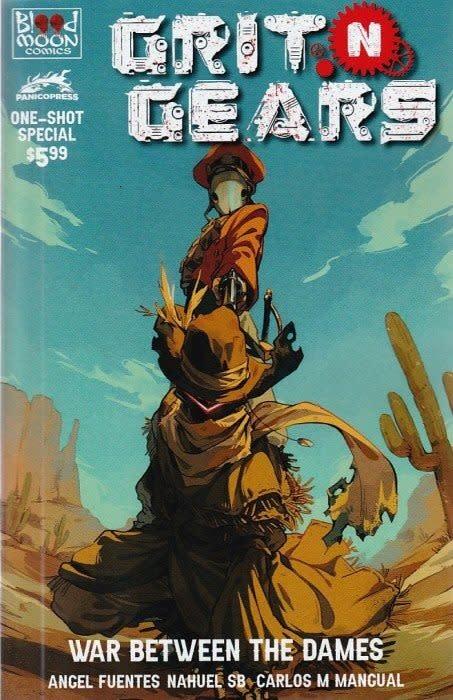 Grit n Gears War Between the Dames cover — © Blood Moon Comics