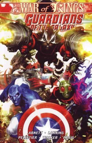 Guardians of the Galaxy: War of Kings, Book One cover — © Marvel