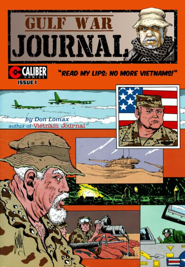 Gulf War Journal cover — © Caliber Comics