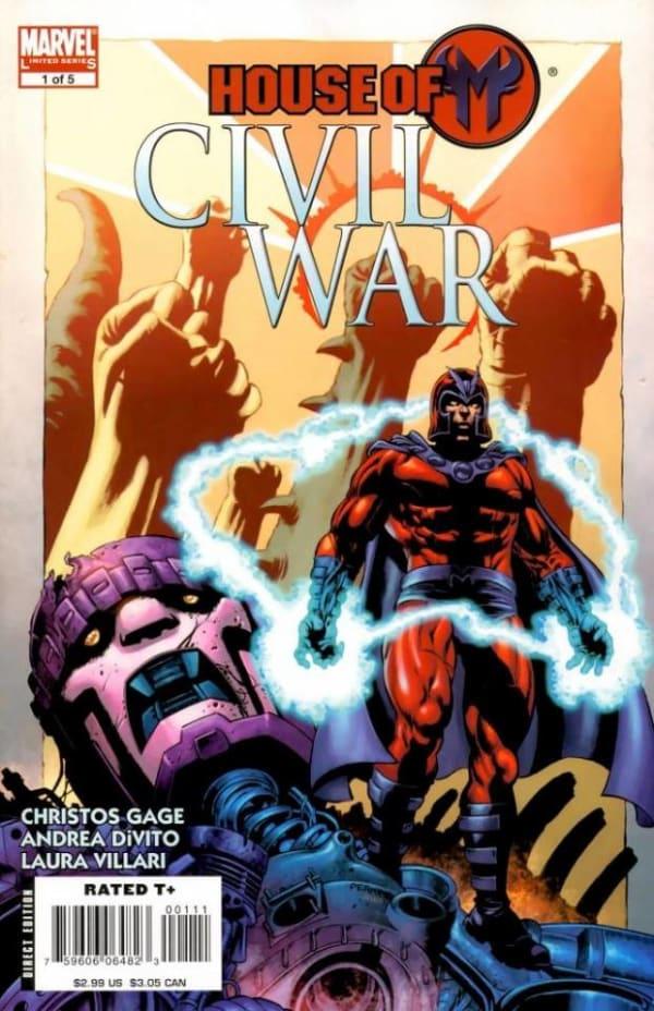 House of M: Civil War cover — © Marvel