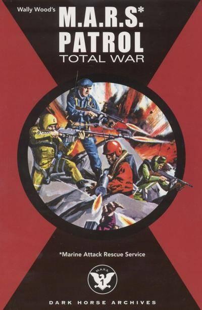 M.A.R.S. Patrol Total War cover — © Dark Horse Comics