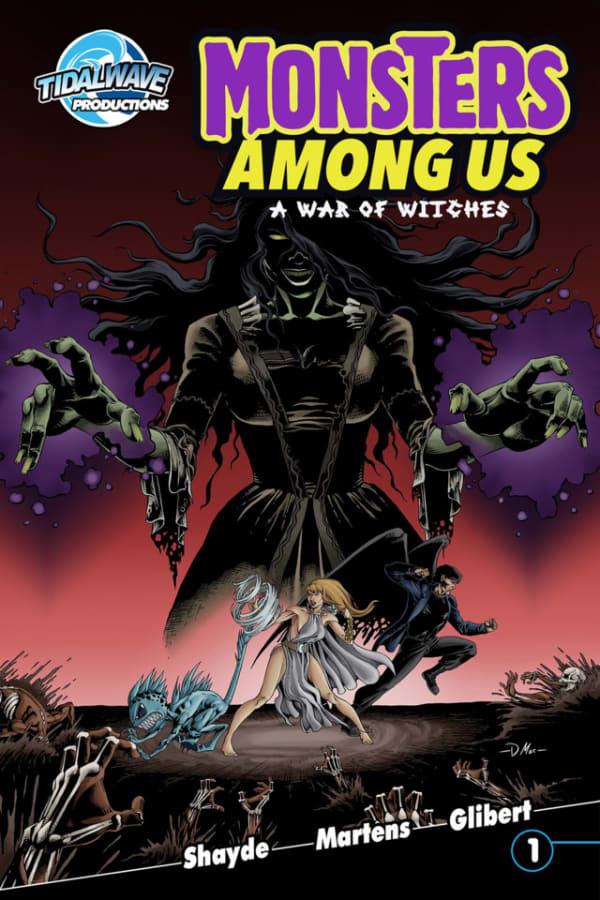 Monsters Among Us: A War of Witches cover — © TidalWave Productions