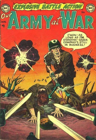 Our Army at War cover — © DC Comics