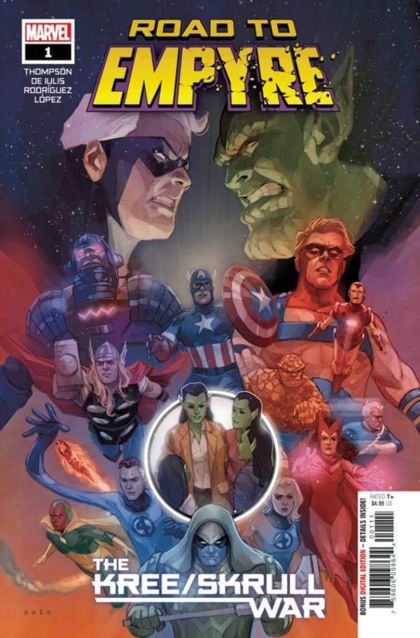 Road To Empyre: The Kree/Skrull War cover — © Marvel