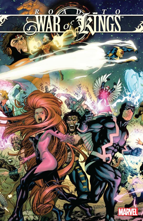 Road to War of Kings cover — © Marvel