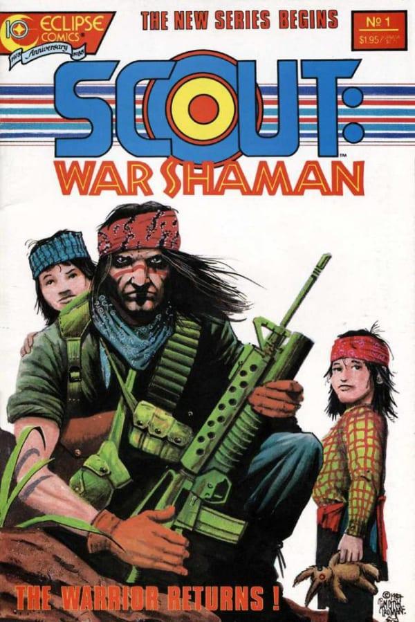 Scout: War Shaman cover — © Eclipse