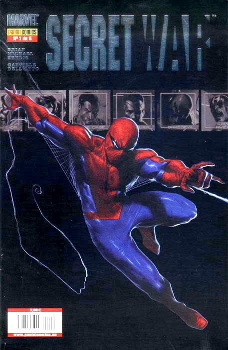 Secret War cover — © Panini España