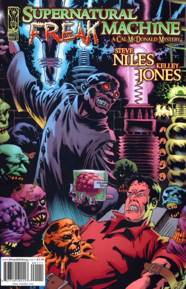 Supernatural Freak Machine: A Cal McDonald Mystery cover — © IDW Publishing