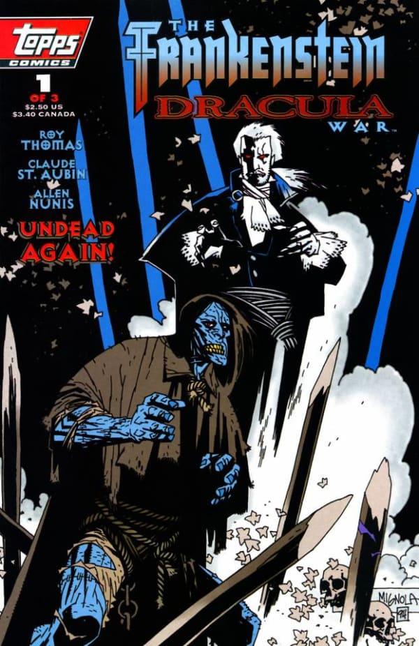 The Frankenstein Dracula War #1 cover