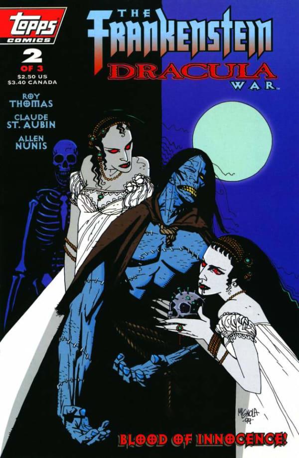 The Frankenstein Dracula War #2 cover
