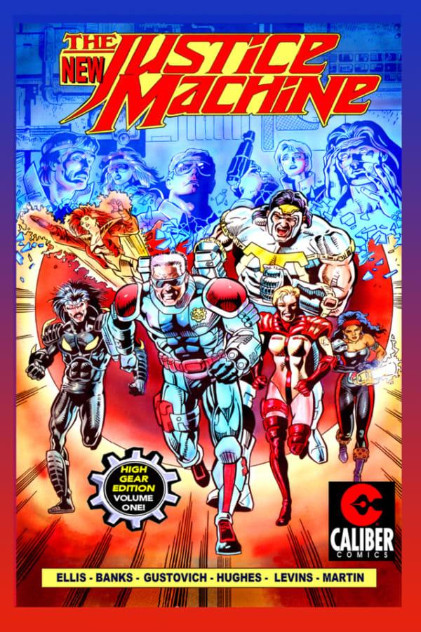 The New Justice Machine #1 cover