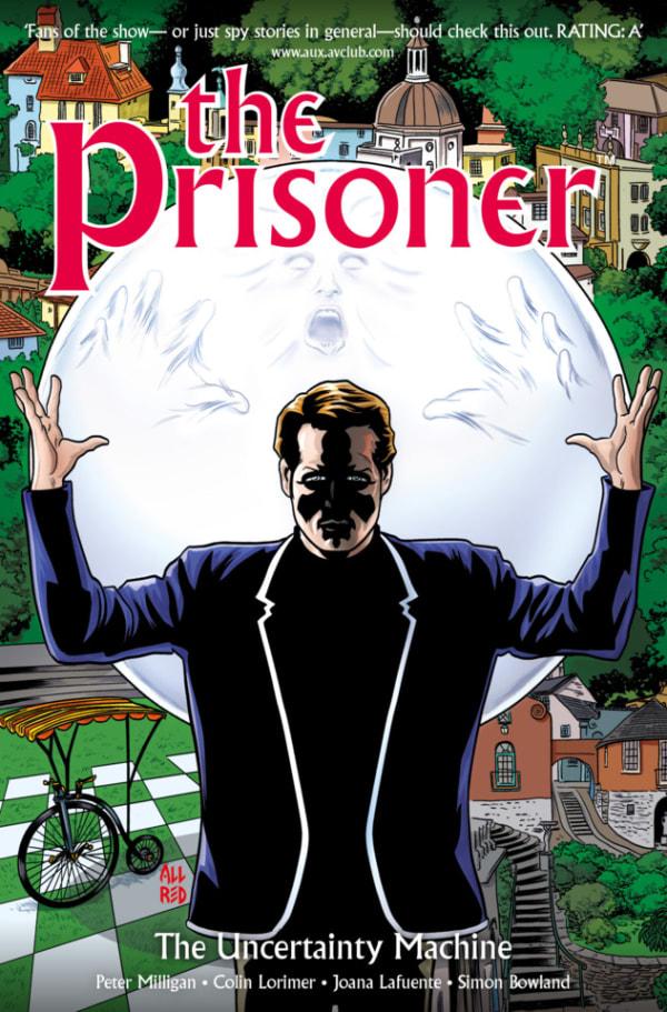 The Prisoner: The Uncertainty Machine cover — © Titan Comics