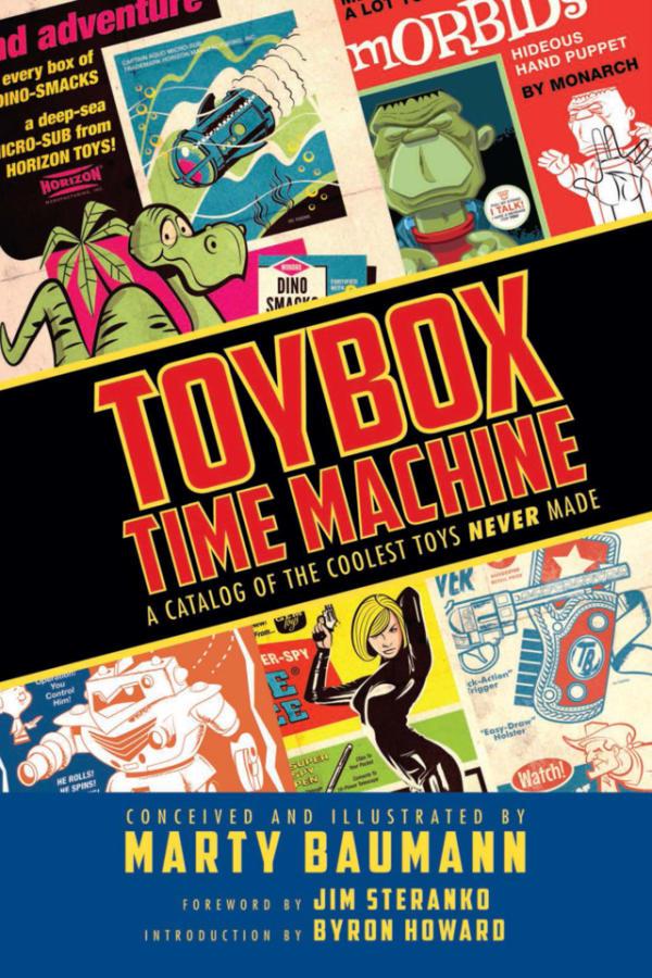 Toybox Time Machine: A Catalog of the Coolest Toys Never Made cover — © IDW Publishing