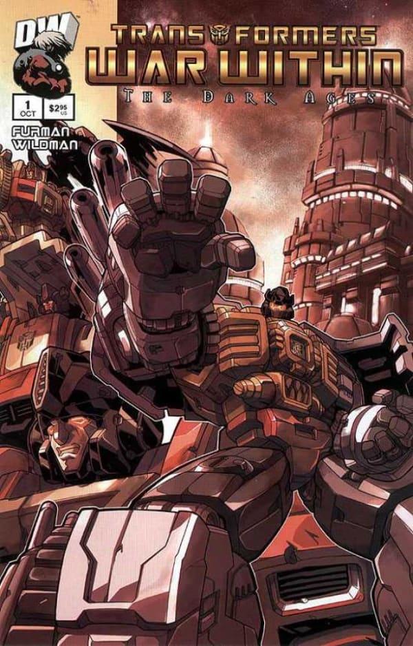 Transformers: The War Within: Dark Ages cover — © Dreamwave Productions