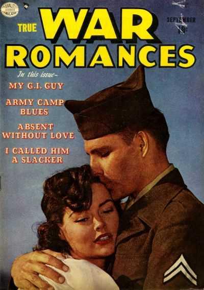 True War Romances cover — © Quality Comics