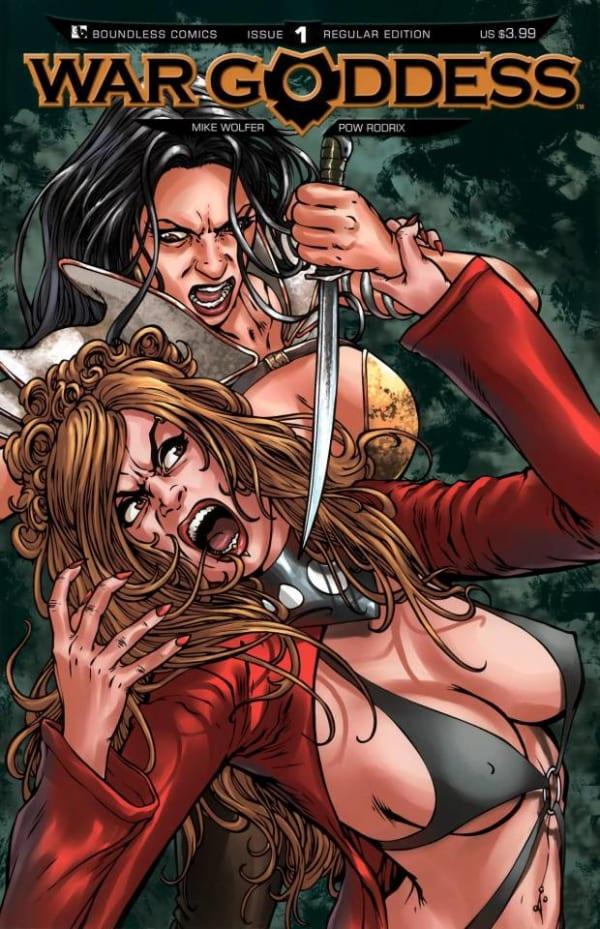 War Goddess #1 cover