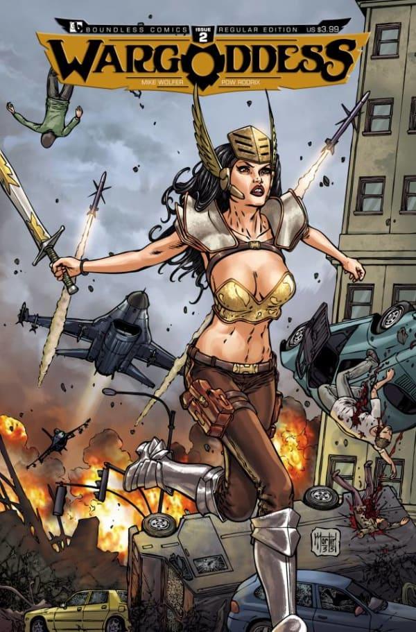 War Goddess #2 cover