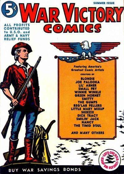 War Victory Comics #1 cover