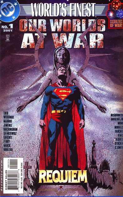 World's Finest: Our Worlds at War #1 cover