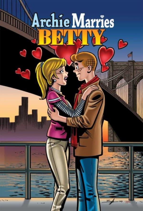Archie Marries Betty cover — © Archie Comics