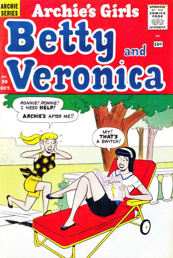 Archie's Girls Betty and Veronica #58