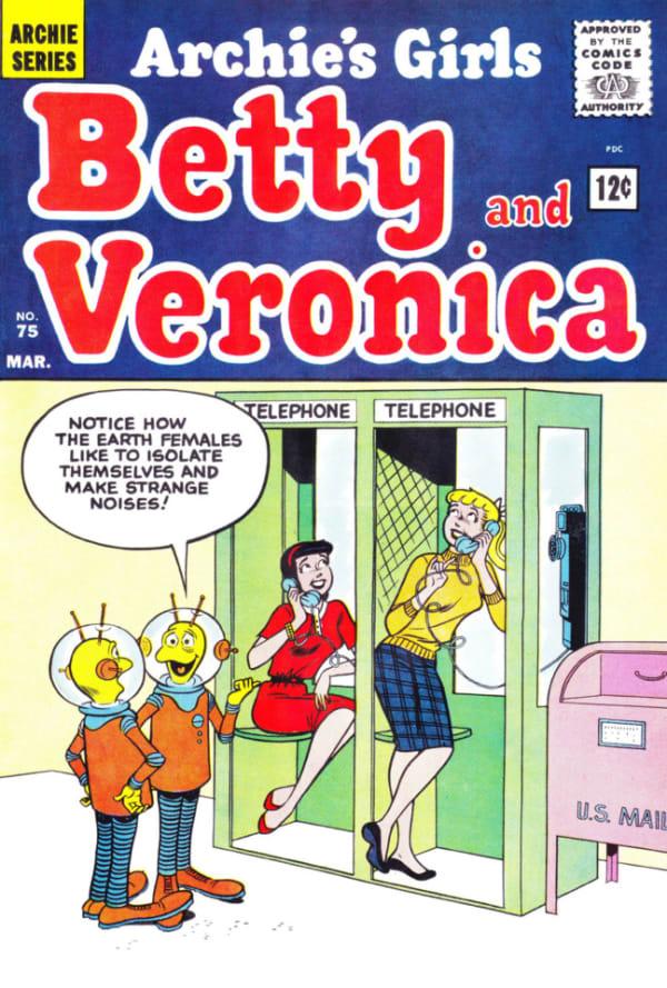 Archie's Girls Betty and Veronica #75