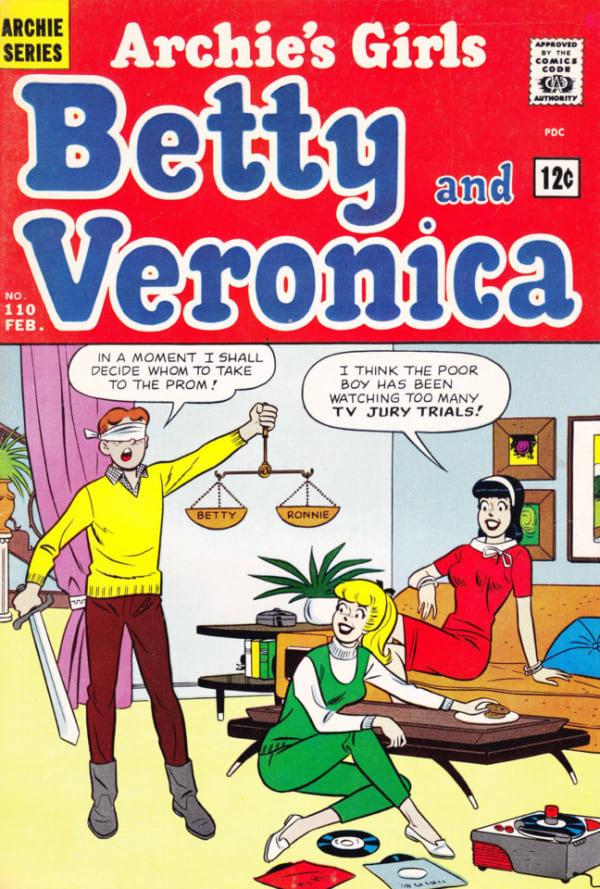 Archie's Girls Betty and Veronica 110