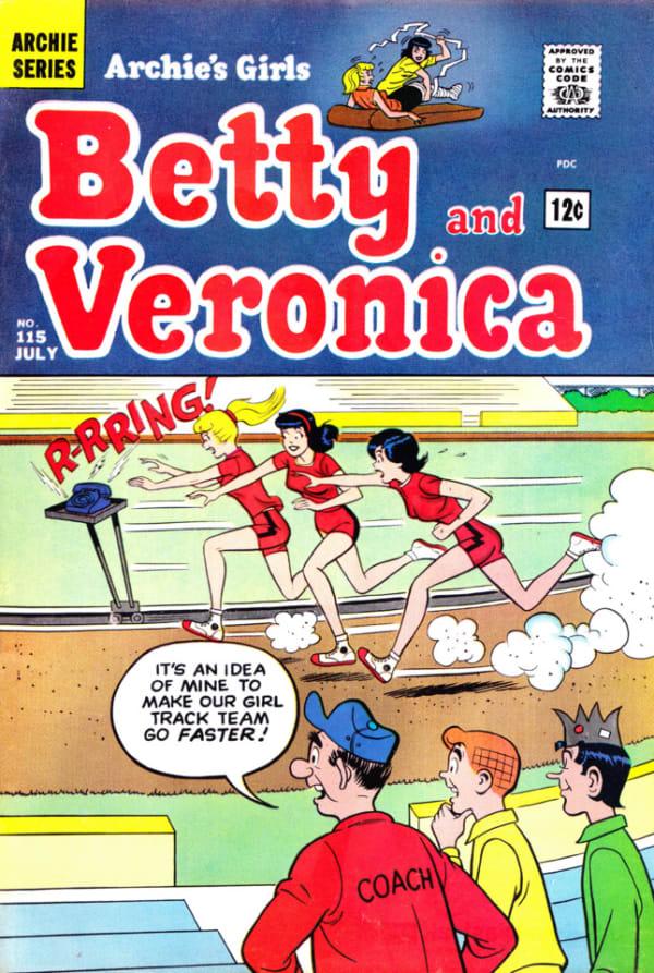Archie's Girls Betty and Veronica 115