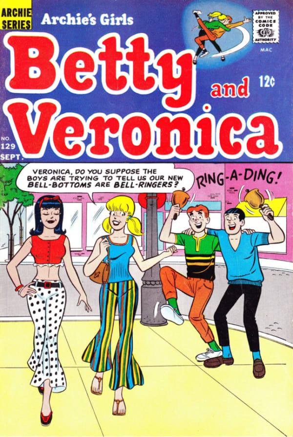 Archie's Girls Betty and Veronica 129