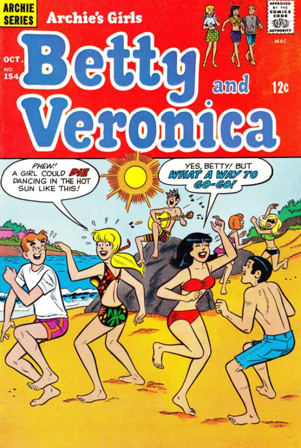 Archie's Girls Betty and Veronica 154
