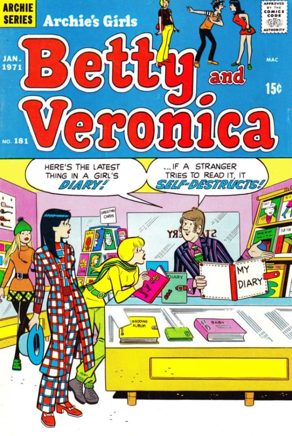 Archie's Girls Betty and Veronica 181