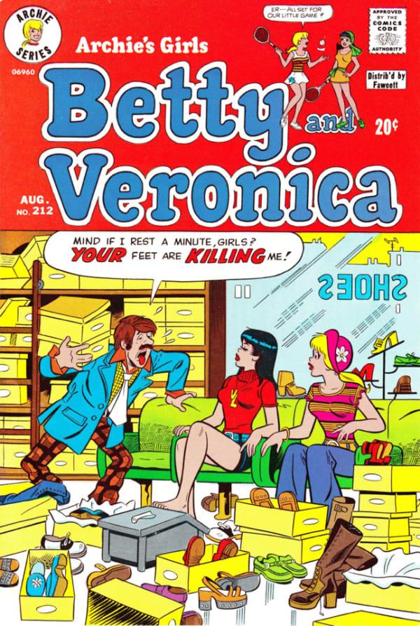 Archie's Girls Betty and Veronica 212