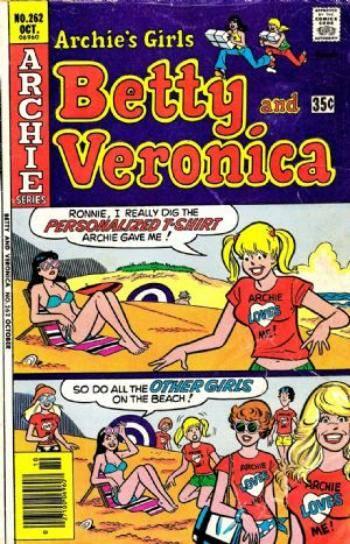 Archie's Girls Betty and Veronica 262