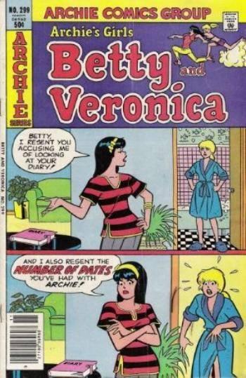 Archie's Girls Betty and Veronica 299