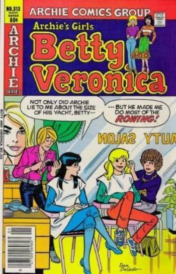 Archie's Girls Betty and Veronica 313